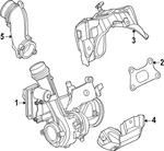 Genuine Nissan Exhaust Manifold 14411-7JA1A New. Price: $678.48.