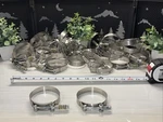 101 Qty! Huge Lot- Ideal Stainless Steel Spring Loaded T-bolt Clamp 3" New. Price: $350.00.