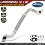 Turbocharger Oil Return Line For Volkswagen Jetta 2006-2008 Passat Audi A3 2.0L New. Price: $53.98.