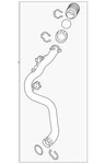 Genuine Gm Inter-cooler Hose 60008603 New. Price: $97.19.