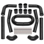 8PCS Universal Aluminum Intercooler Piping U-pipe Black Kit With T-bolt Clamp... New. Price: $177.64.