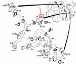 Mercedes-benz W213 Right Coolant Return Line A1772003851 Neu. Price: $113.19.