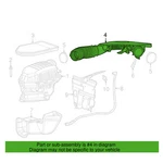 Genuine Oem Mopar Engine Air Intake Hose For Dodge Challenger Charger New. Price: $119.36.