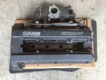 99-02 Saab 9-3 Intake Manifold Valve Cover & Ecopower Cylinder Head B235R Used. Price: $599.99.