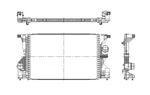 Fits Mercedes A-class Gla 1.3 1.5 1.6 1.7 2.0 Charge Air Cooler Ast New. Price: $242.30.
