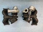 Pair Turbocharger Oem (set Front+rear) For Bmw N54 08-16 135I 535I Z4 3.0L Remanufactured. Price: $640.00.