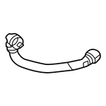 Genuine Mercedes-benz Oe Coolant Hose 254-501-00-00 New. Price: $62.51.
