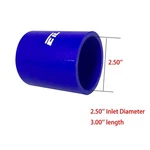 Silicone Straight Hose 2.50" Inlet/outlet Diameter 3.00'' Length Pipe Blue New. Price: $13.49.