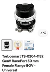 Turbosmart TS-0204-1132 Genv Raceport 50 Mm Female Flange Bov Universal New. Price: $300.00.