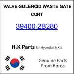 Genuine 39400-2B280 Valve-solenoid Waste Gate Cont For Hyundai / Kia New. Price: $188.99.