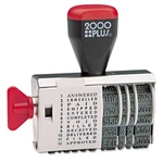 Multicolor Rubber Stamp With 12 Common Phrases Easy Turn Dial Compact Design New. Price: $13.29.