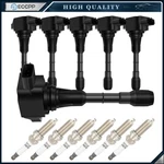 Eccpp 6 For 3.7L Infiniti EX37 FX37 G37 M37 Q50 Ignition Coil Spark Plug 13 14 New. Price: $72.99.