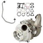 Ford Super Duty Stigan Turbocharger W/ Gaskets & Oil Line Dac New. Price: $1442.87.