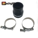 Emusa 2" To 2.5" Silicone Intercooler Hose Coupler Turbo BLACK+2X T-clamp New. Price: $16.98.