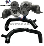 Update TD04-19T V3 6+6 Blades Twin TURBOCHARGER+2"INLET Pipes For 335I Lhd N54 New. Price: $1043.10.