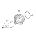 Genuine Mopar Bolt 68055580AA New. Price: $15.58.