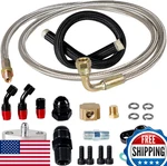 Yeshma Turbocharger Oil Feed & Drain Return Line Kit T4 GT35 T70 New. Price: $64.90.