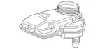 Genuine Mercedes-benz Expansion Reservoir 260-200-16-00 New. Price: $71.12.