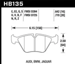 Hawk Performance HB135B.760 Hps 5.0 Disc Brake Pad New. Price: $136.99.