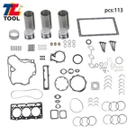 D1105 Overhaul Rebuild Kit For Kubota Engine Tractors KX41 F2560E RTV1100 New. Price: $212.46.