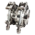 Gaeaauto X Quick Release V-band Clamp With Female 2.5", Metallic New. Price: $50.23.