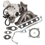 Stigan Turbocharger W/ Gaskets & Oil Line For Audi A4 2.0 Bwt 05-09 New. Price: $485.87.