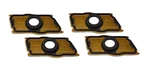 Set Of 4 Fuel Injector Seal Plates Genuine Vw/audi For Audi, Volkswagen New. Price: $116.87.