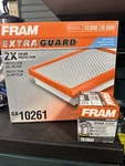 Fram Extra Gaurd CA10261 Air Filter And Tough Guard TG10060 Oil New. Price: $65.00.