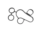 Mopar Oil Cooler Gasket 68213432AA - Fits Fiat 500/124/500L/500X, Dodge Dart New. Price: $13.85.