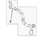 Genuine Gm Inter-cooler Hose 19420422 New. Price: $236.20.