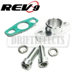 REV9 GT25 GT28 GT30 GT35 Garrett 1/2 Npt Turbo Oil Drain Flange Adaptor New. Price: $16.00.