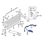 Genuine Ford Inter-cooler Pipe KB3Z-9D289-B New. Price: $169.74.