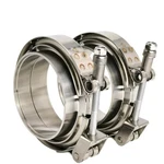 2 X Inch Quick Release V Band Clamp With Female Flanges 304 Stainless ... New. Price: $54.37.