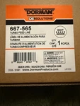 Dorman 667-565 Driver Side Turbocharger Coolant Line Compatible With Select Merc New. Price: $71.99.