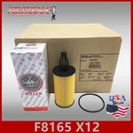 12PCS F8165 Engine Oil Filter Fits:mercedes Benz Cls Gle Sl New. Price: $60.99.