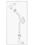 Genuine Gm Turbocharger Coolant Feed Pipe 12703243 New. Price: $61.98.