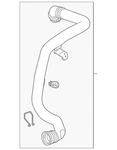 Genuine Gm Inter-cooler Hose 84940481 New. Price: $72.01.