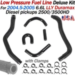 Low Pressure Fuel Hose Clamp Kit For Gm 2004.5-2005 2500/3500HD Lly Duramax 6.6L New. Price: $33.59.