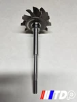 New 2007-2012 Dodge Cummins Holset HE351VE Upgraded 10 Blade Turbine Shaft. Price: $155.00.
