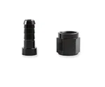 Earls Auto-crimp Straight Hose End -10 Black Anodized Aluminum Fitting New. Price: $9.78.