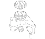 Genuine Mercedes-benz Expansion Reservoir 279-200-01-85 New. Price: $127.92.