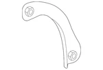 Genuine Volkswagen Turbocharger Mount Heat Shield Bracket 06K-145-536-B New. Price: $19.24.