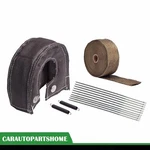 T4 Titanium Turbo Heat Shield Blanket Cover W/ 2" 50FT Exhaust Header Wrap Tape New. Price: $30.43.