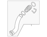 Genuine Gm Turbocharger Intercooler Hose 39014321 New. Price: $112.19.
