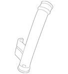 Genuine Nissan Inter-cooler Pipe 14460-63B1A New. Price: $626.50.