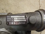 Yanmar 6LP-DTE Ihi Turbo 119773-18010 RHE6 Used. Price: $480.00.