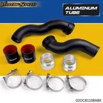 Aluminum Turbo Air Intake Hose Black+clamps Kit Fit For Benz W212 E200 / E250 New. Price: $87.74.