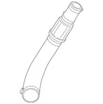 Genuine Ford Inter-cooler Pipe CK4Z-6C646-A New. Price: $144.64.