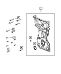 Genuine Mopar Bolt Mounting 6106245AA New. Price: $22.25.