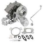 Turbocharger W/ Gaskets & Oil Line For Acura Rdx 2007 2008 2009 2010 New. Price: $1078.00.